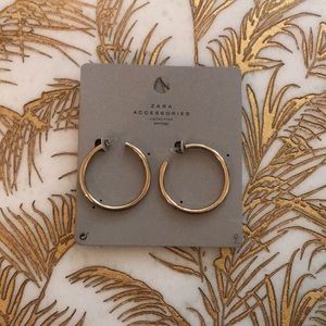 Zara Collection Brass Earrings